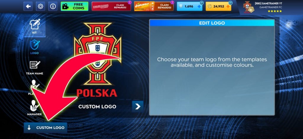 DLS real madrid logo 1 DLS real madrid logo