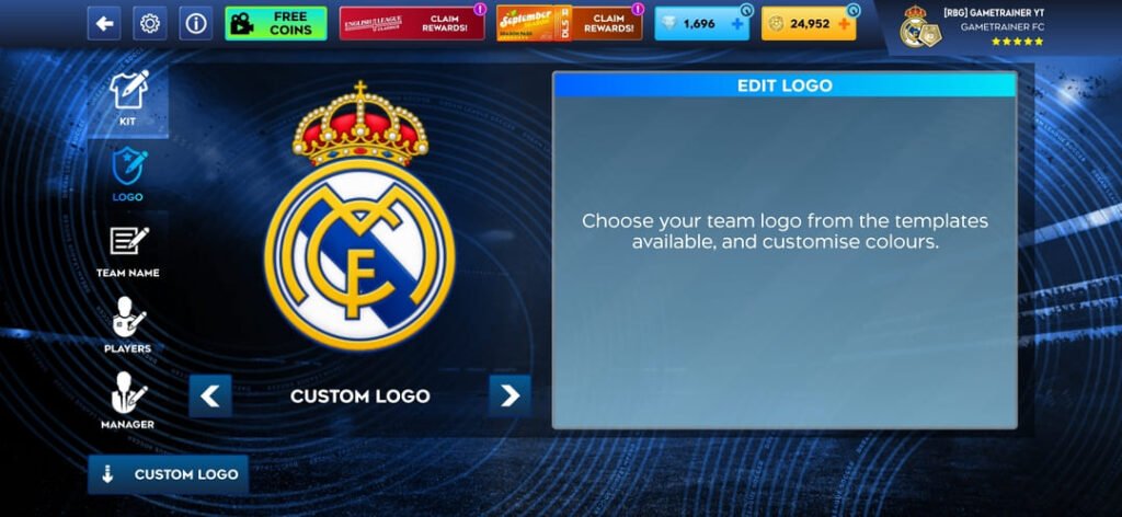 DLS real madrid logo 6 DLS real madrid logo